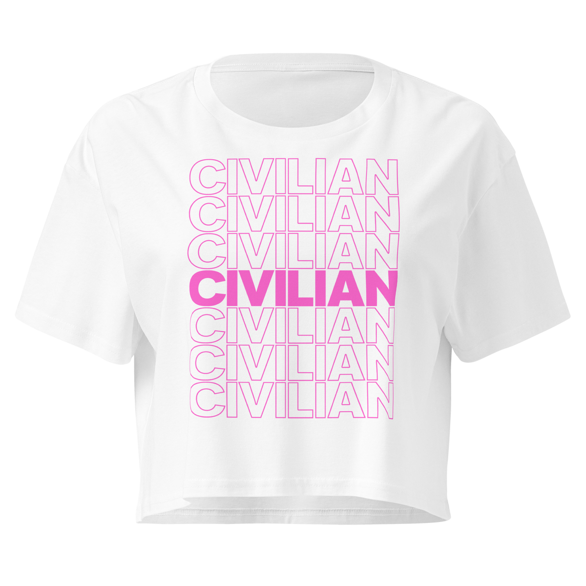 Civilian Crop Top (Pink)