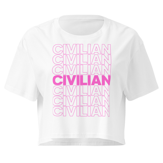 Civilian Crop Top (Pink)