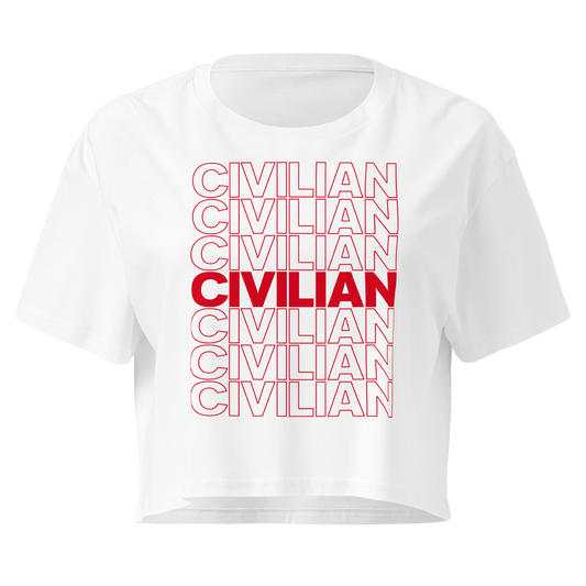 Civilian Crop Top (Red)