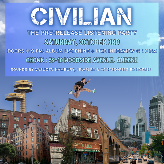"Civilian" Listening Party Tickets @Queens, NY 10/3/26