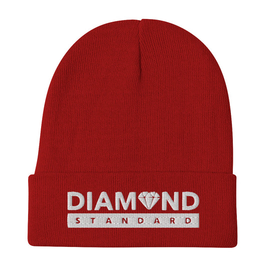 Diamond Standard (Logo) Embroidered Beanie